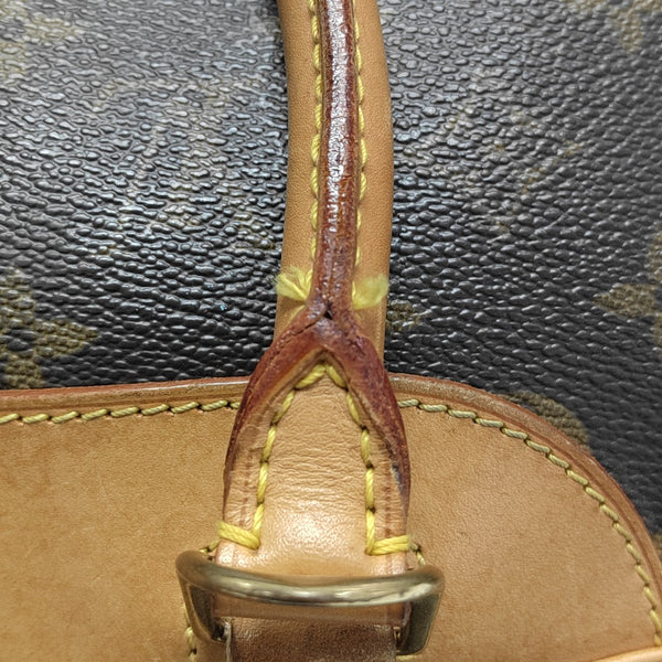 DEAUVILLE Monogram Coated Canvas Brown