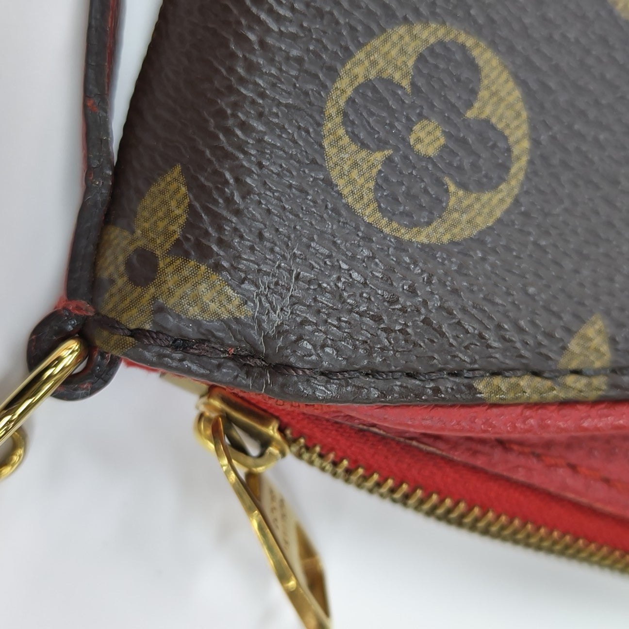 PALLAS BB Monogram Coated Canvas Brown
