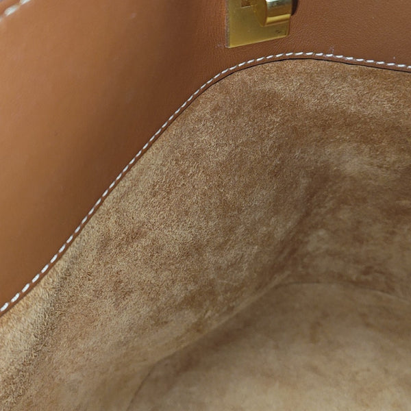 BUCKET 16 Calfskin Brown