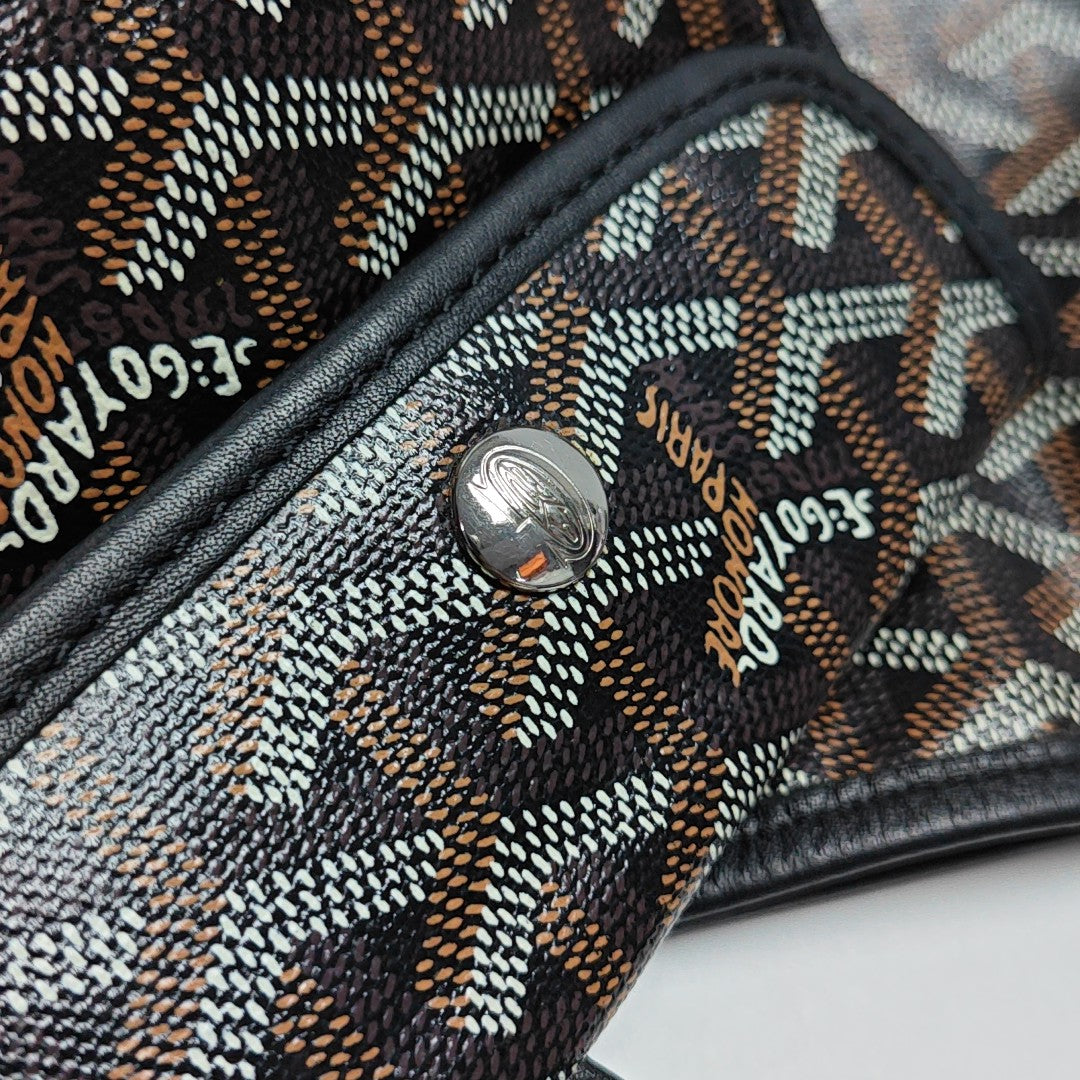 Anjou Mini Coated Canvas Black