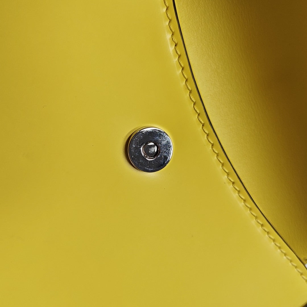 Cleo Mini Calfskin Yellow