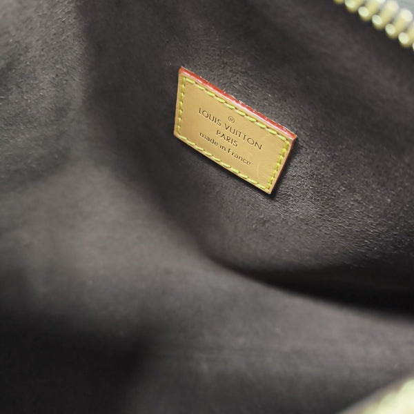 SIDE TRUNK MM Monogram Coated Canvas Brown