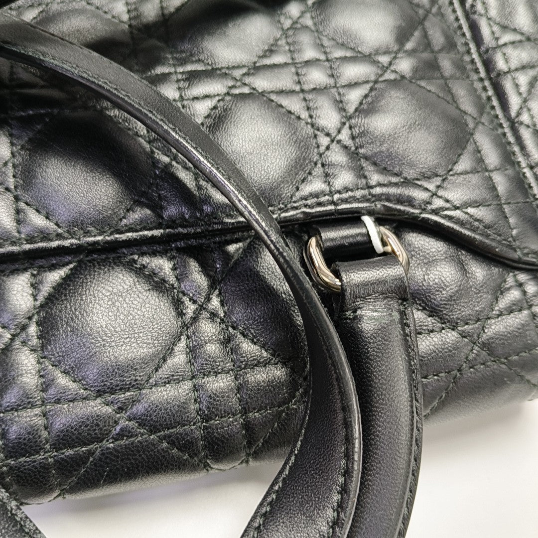 Stardust Cannage Lambskin Black