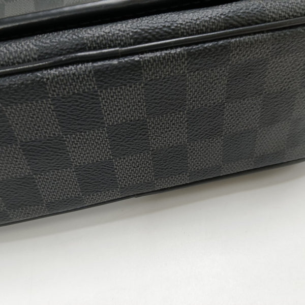TOILETRY Damier Graphite Coated Canvas Gray