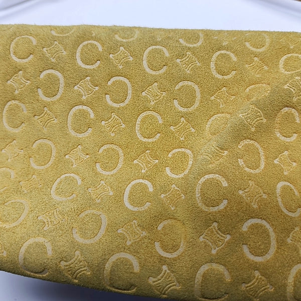 Suede Yellow
