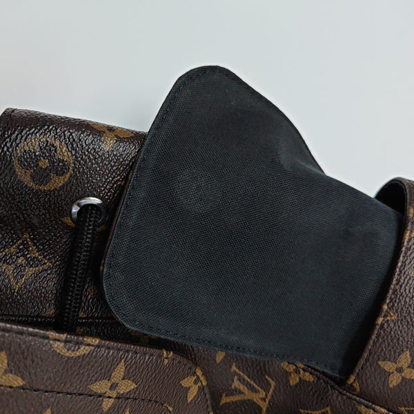 CHRISTOPHER MM Monogram Coated Canvas Brown