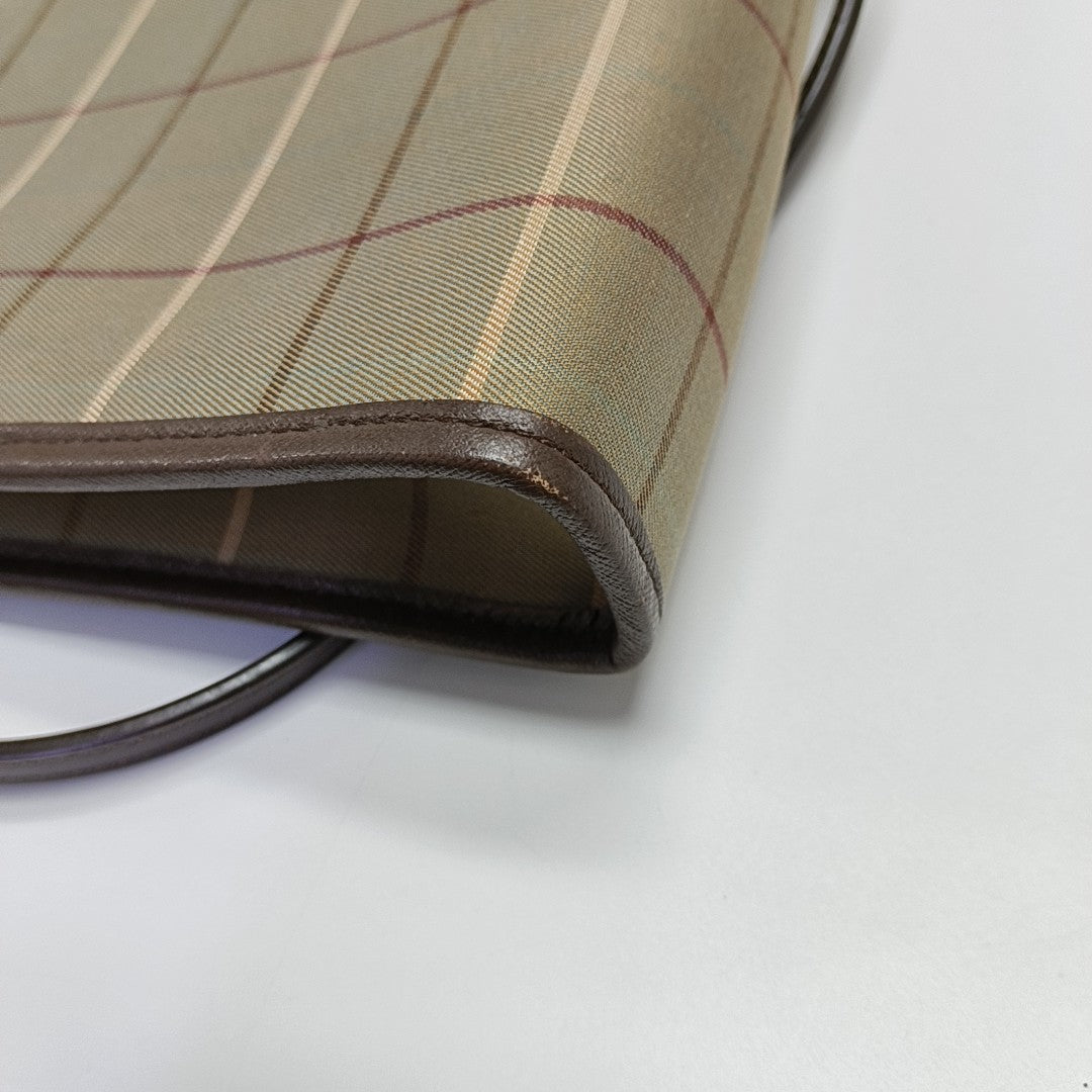 Canvas Shoulder Bag Brown