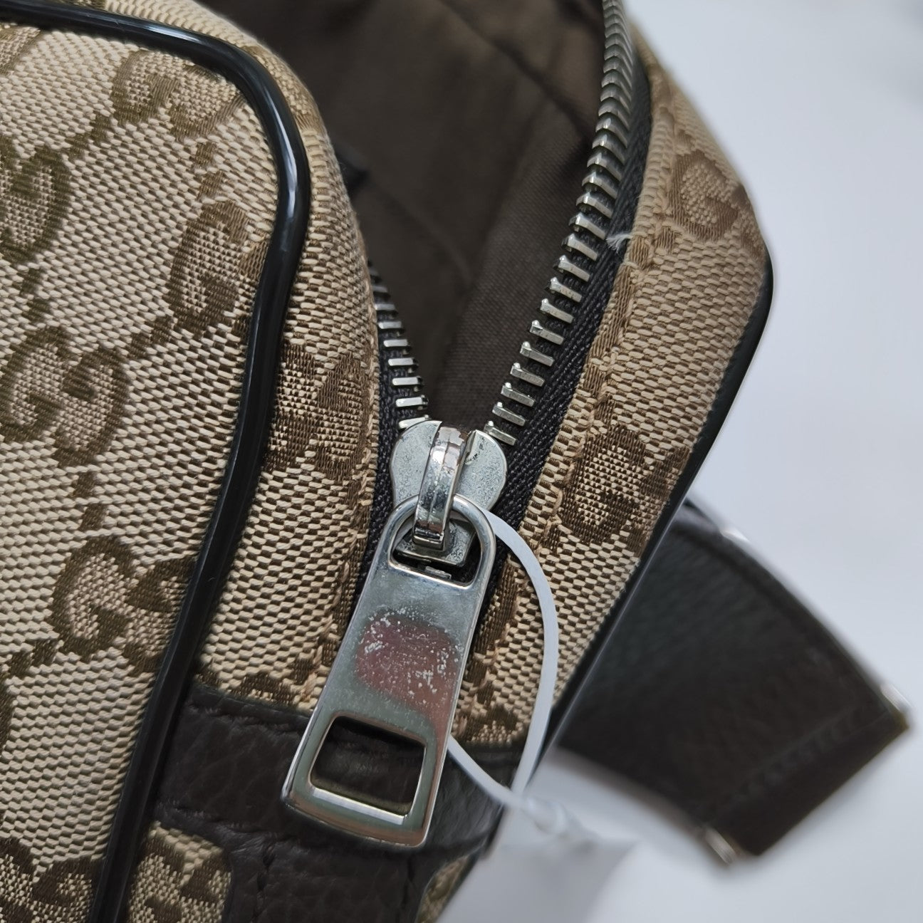 GG Supreme Monogram Canvas Brown