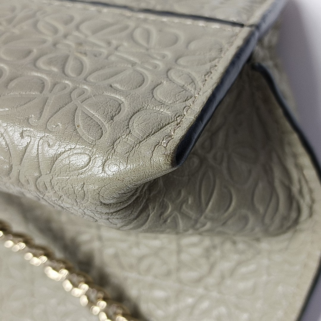 Avenue Monogram Calfskin Gray