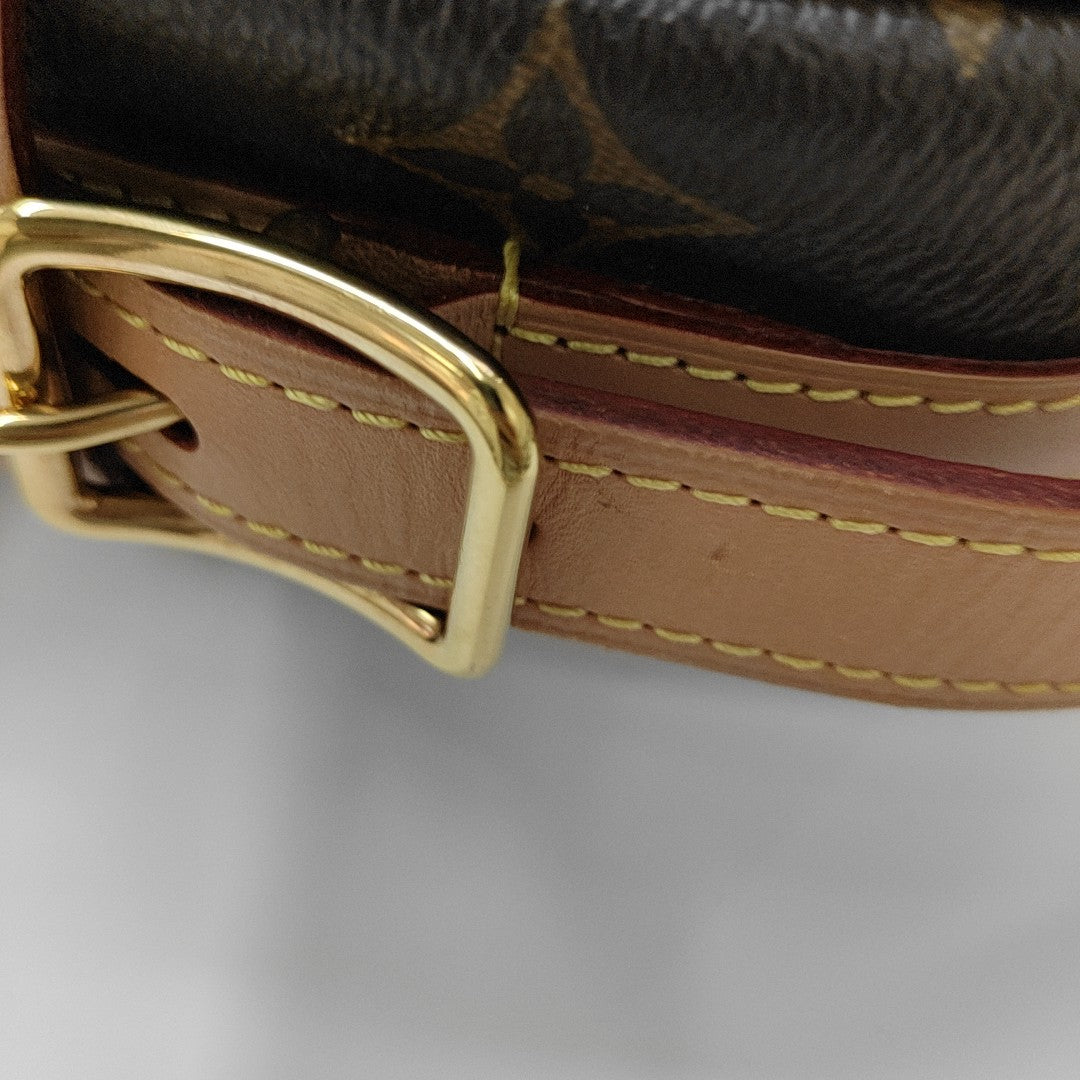 BOITE CHAPEAU PM Monogram Coated Canvas Brown