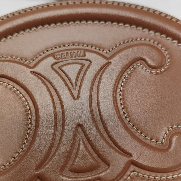 TRIOMPHE Small Calfskin Brown