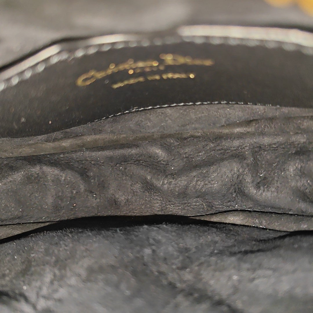 Vibe Super Mini Cannage Lambskin Black