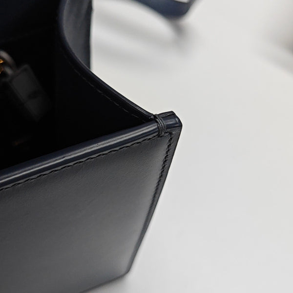 30 Montaigne Calfskin Blue