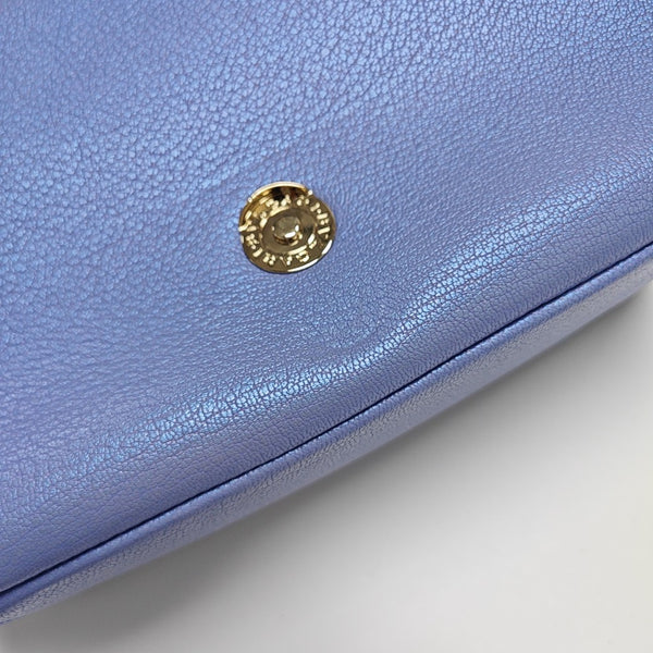 SERPENTI CABOCHON Small Quilted Lambskin Blue