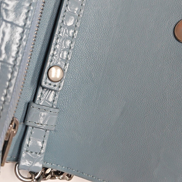 Hourglass Small Calfskin Blue