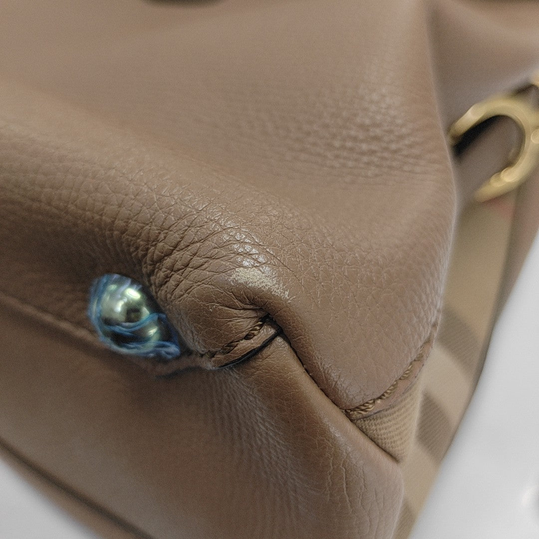 Camberley Derby Large Calfskin Brown