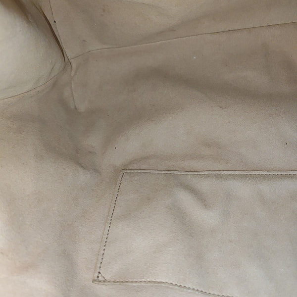 Ophidia Medium Monogram Coated Canvas Beige