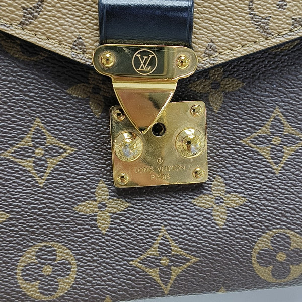 MÉTIS MM Monogram Coated Canvas Multicolor