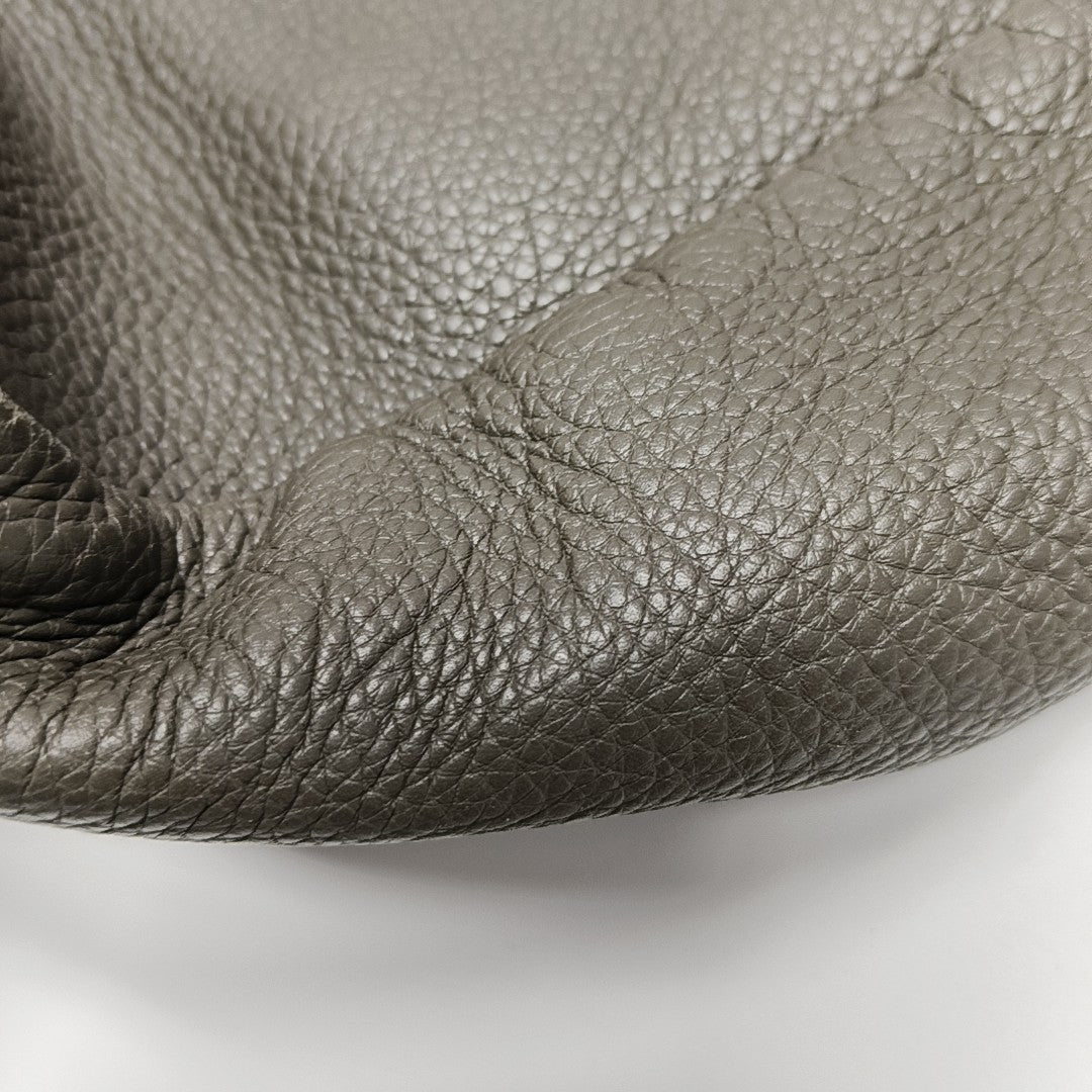 Greenwich Hobo Bag Calfskin Gray