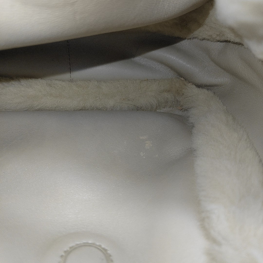Sheepskin Tote Bag Mini Beige
