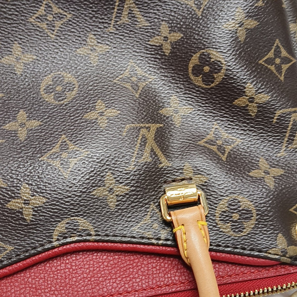 PALLAS BB Monogram Coated Canvas Brown
