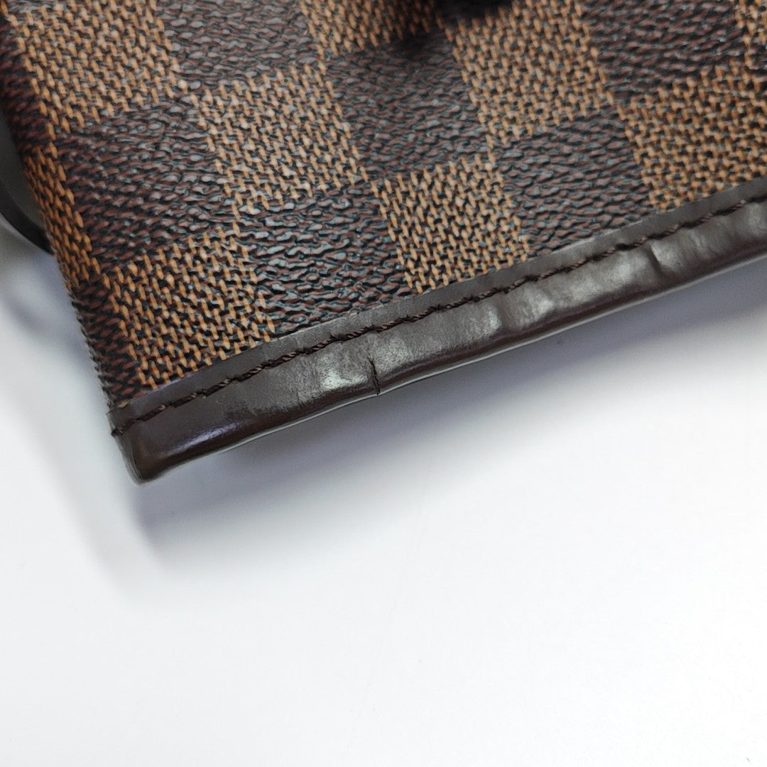 NEVERFULL MM Damier Ebene Coated Canvas Brown