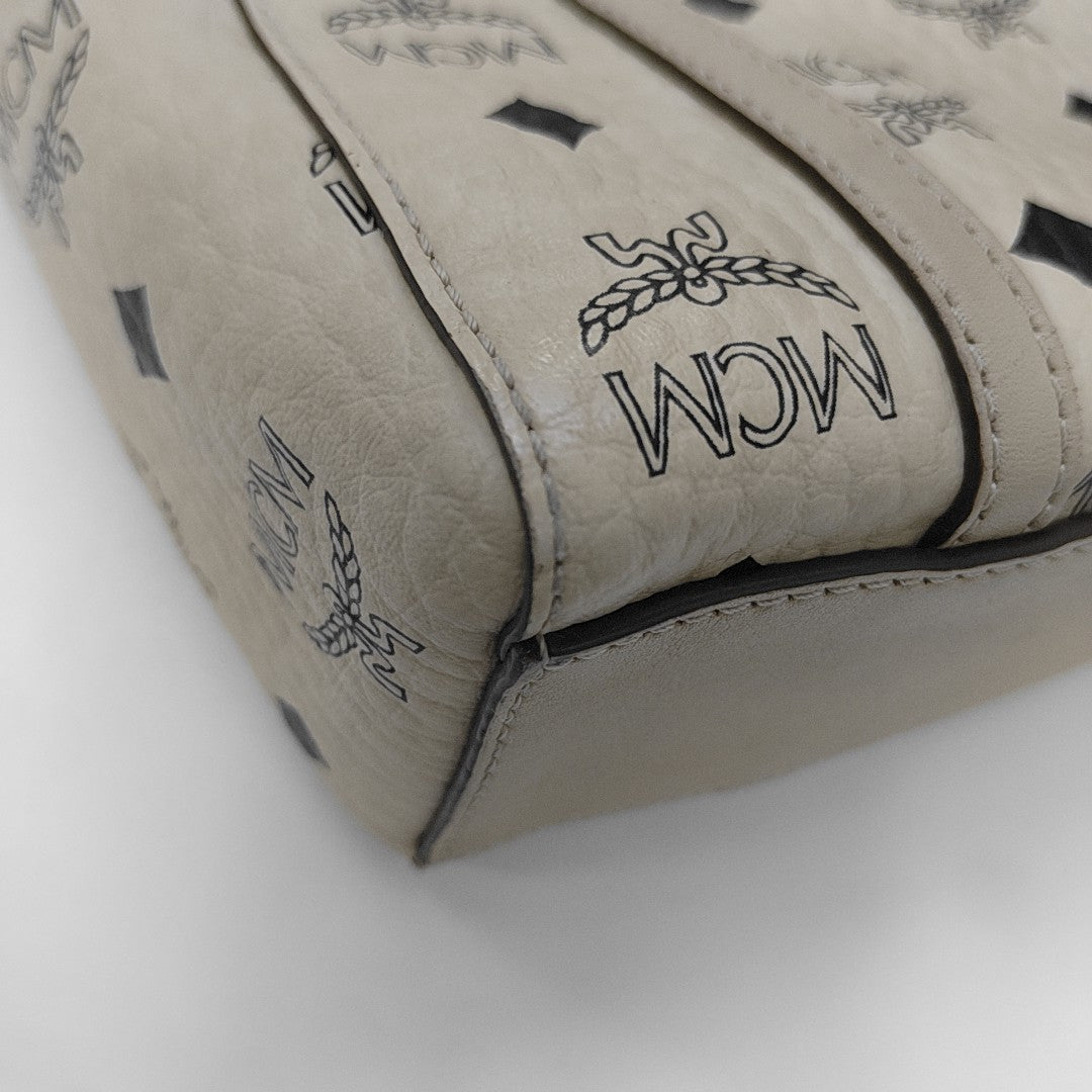 TONI Monogram Coated Canvas Beige