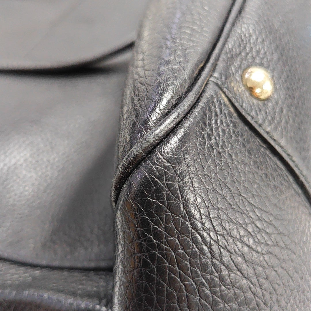 Calfskin Tote Bag Black