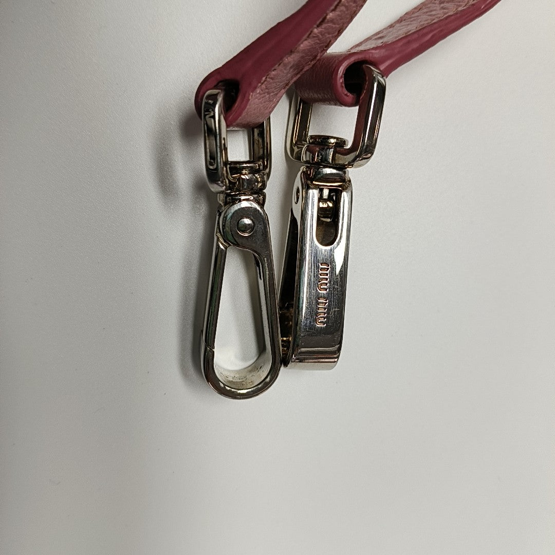 Calfskin Shoulder Bag Pink