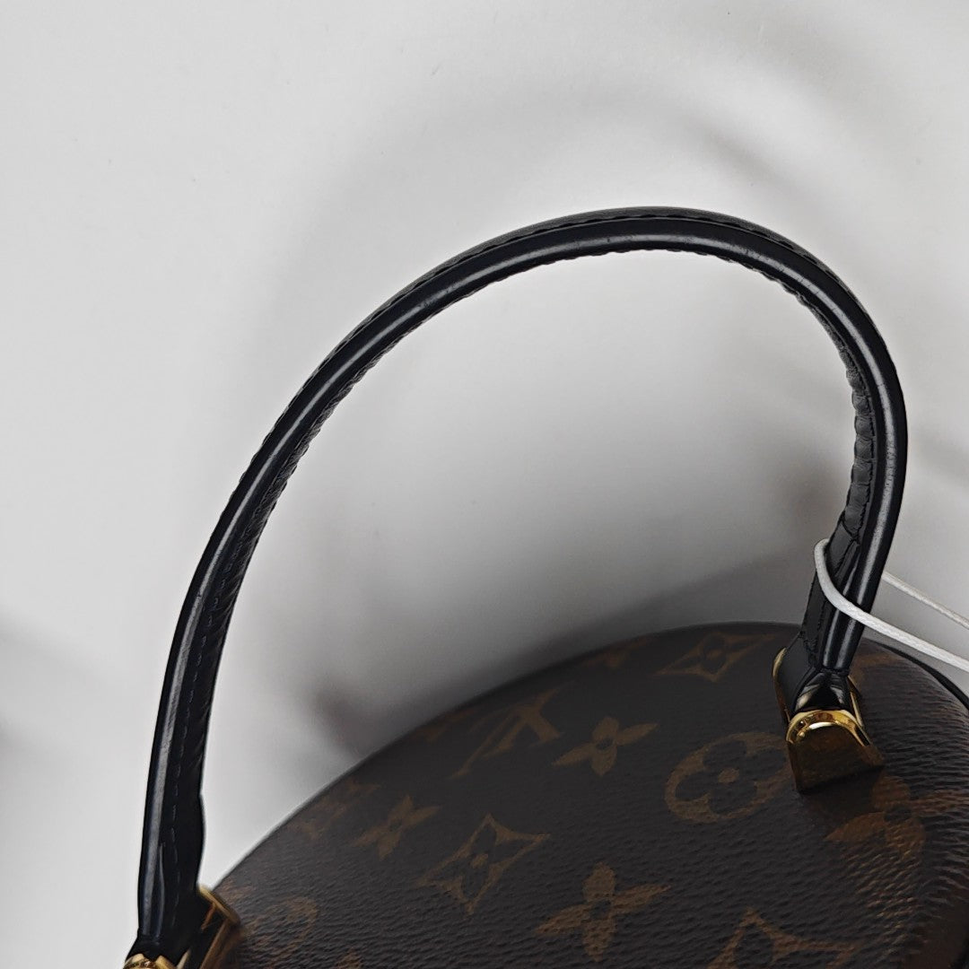 CANNES PM Monogram Coated Canvas Brown