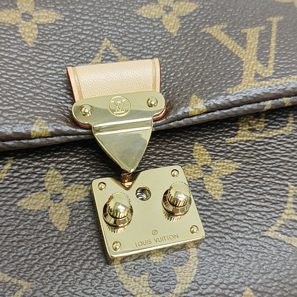 MADELEINE Monogram Coated Canvas Brown