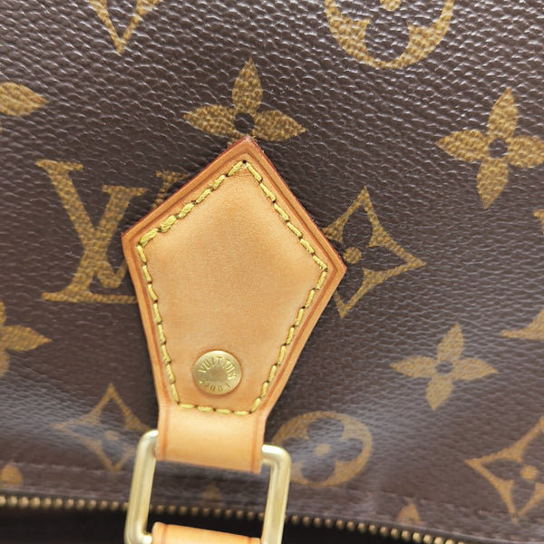 SPEEDY 30 Monogram Coated Canvas Brown