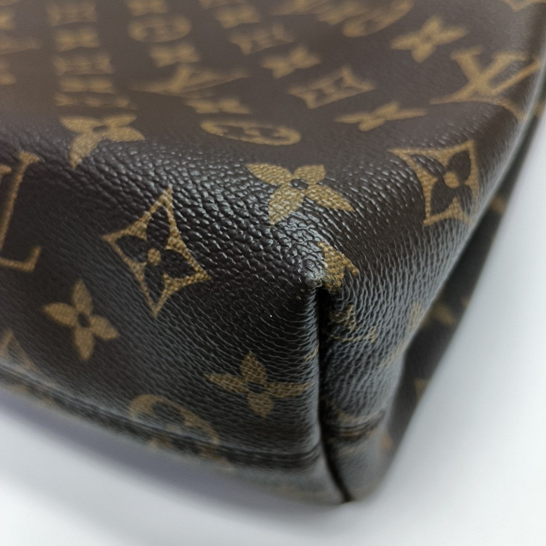 GRACEFUL TPM Monogram Coated Canvas Brown
