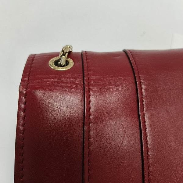 SERPENTI FOREVER Medium Calfskin Red