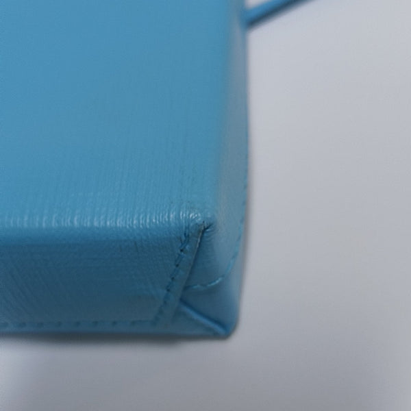 Shopping Bag Calfskin Blue