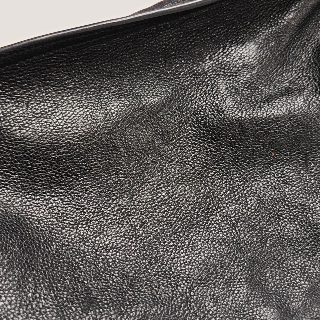 Etiquette Calfskin Black