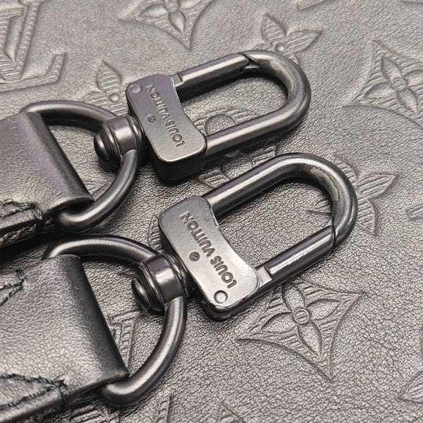 DUO Monogram Calfskin Black