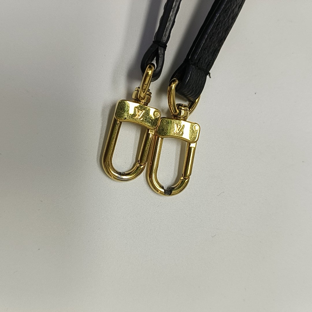 SAC PLAT Mini Monogram Calfskin Black