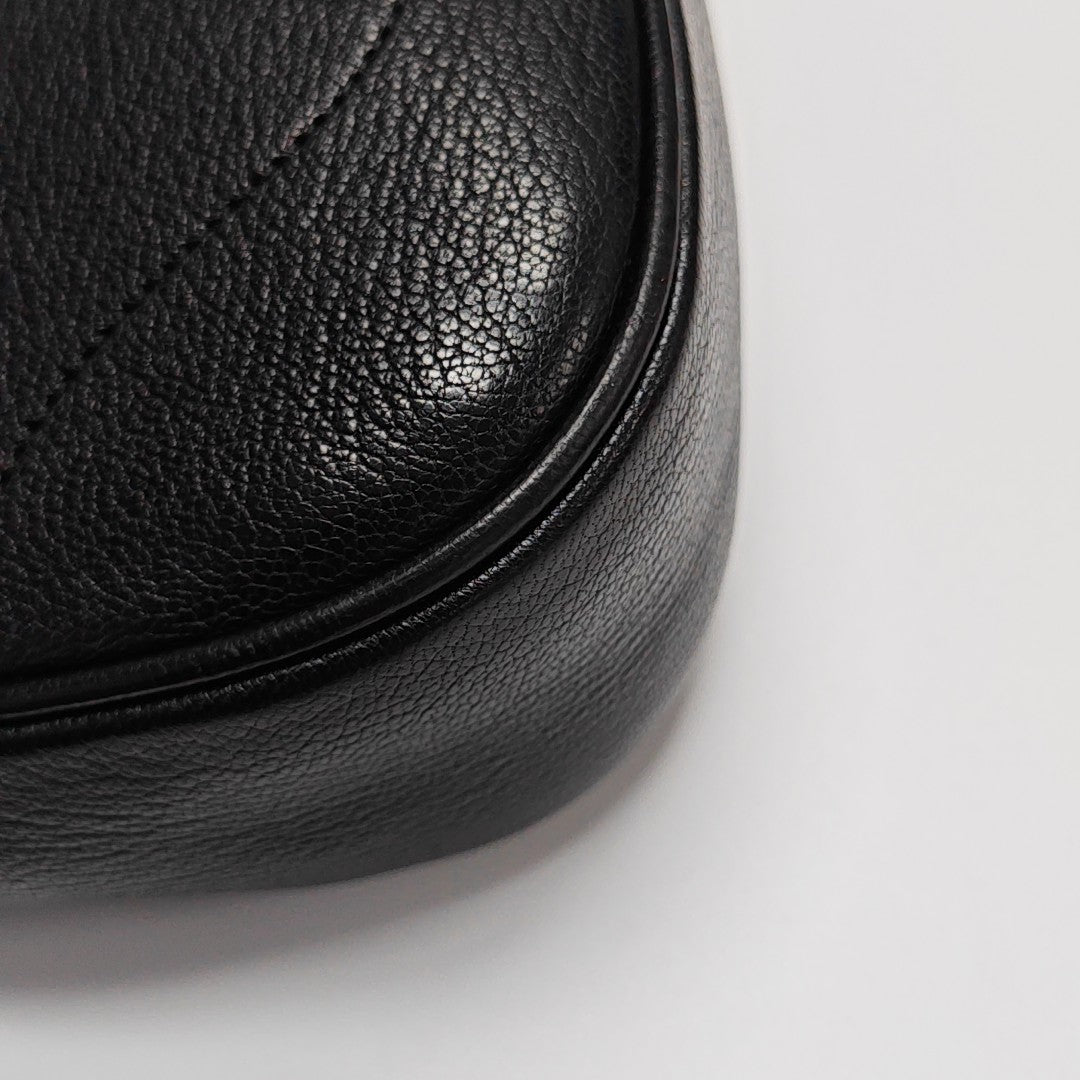 Aphrodite Small Calfskin Black