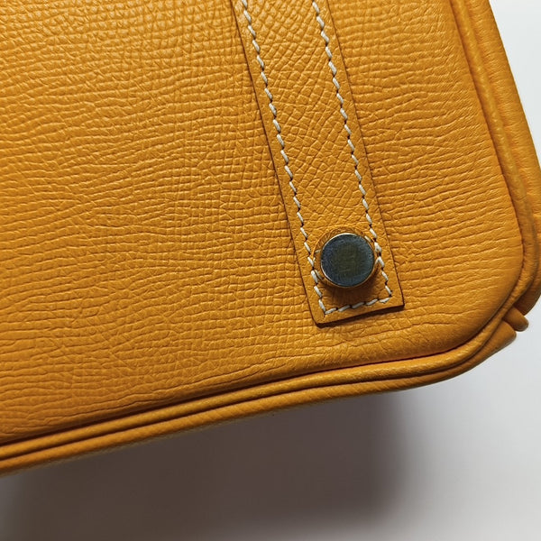 Birkin 25 Epsom Yellow