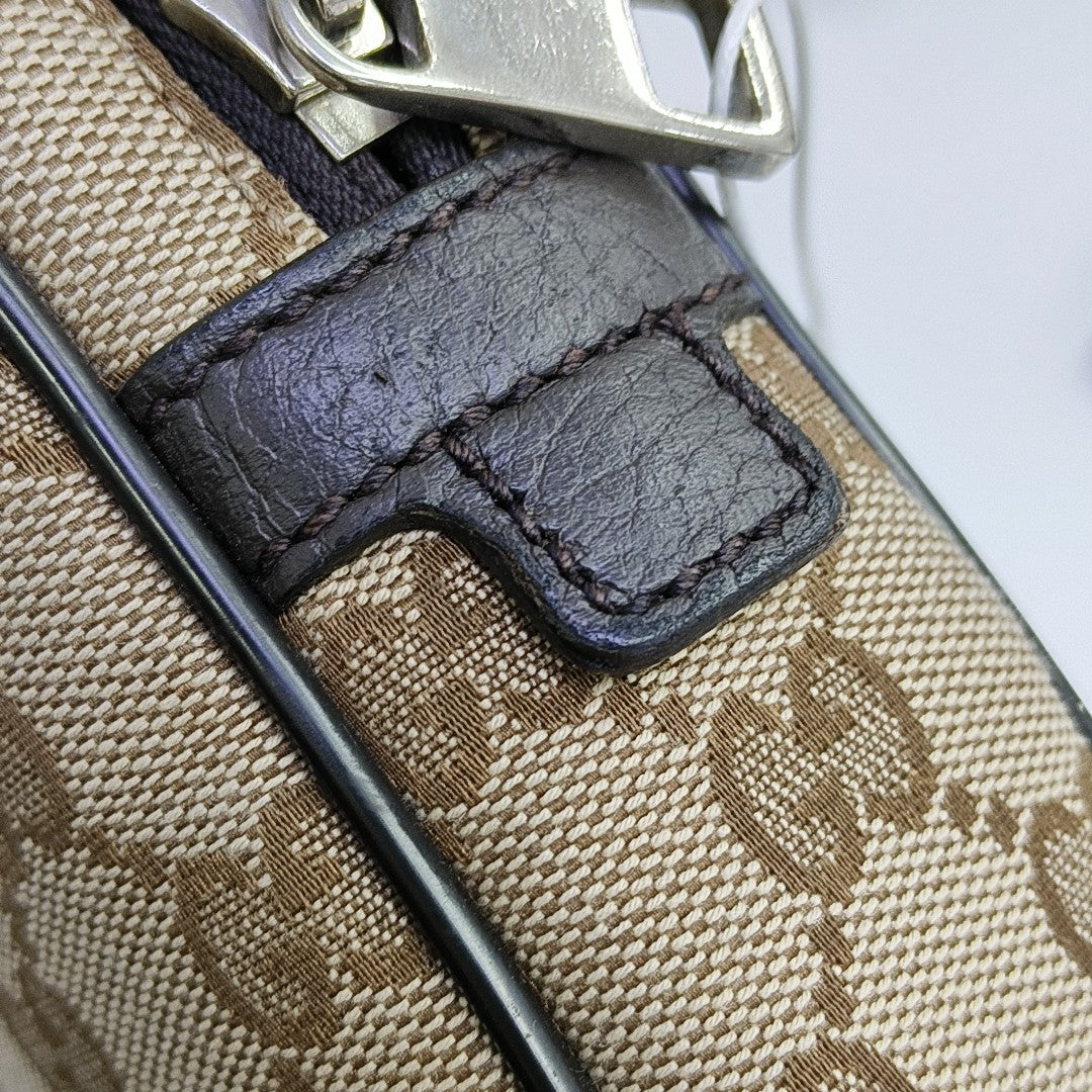 GG Supreme Monogram Canvas Brown