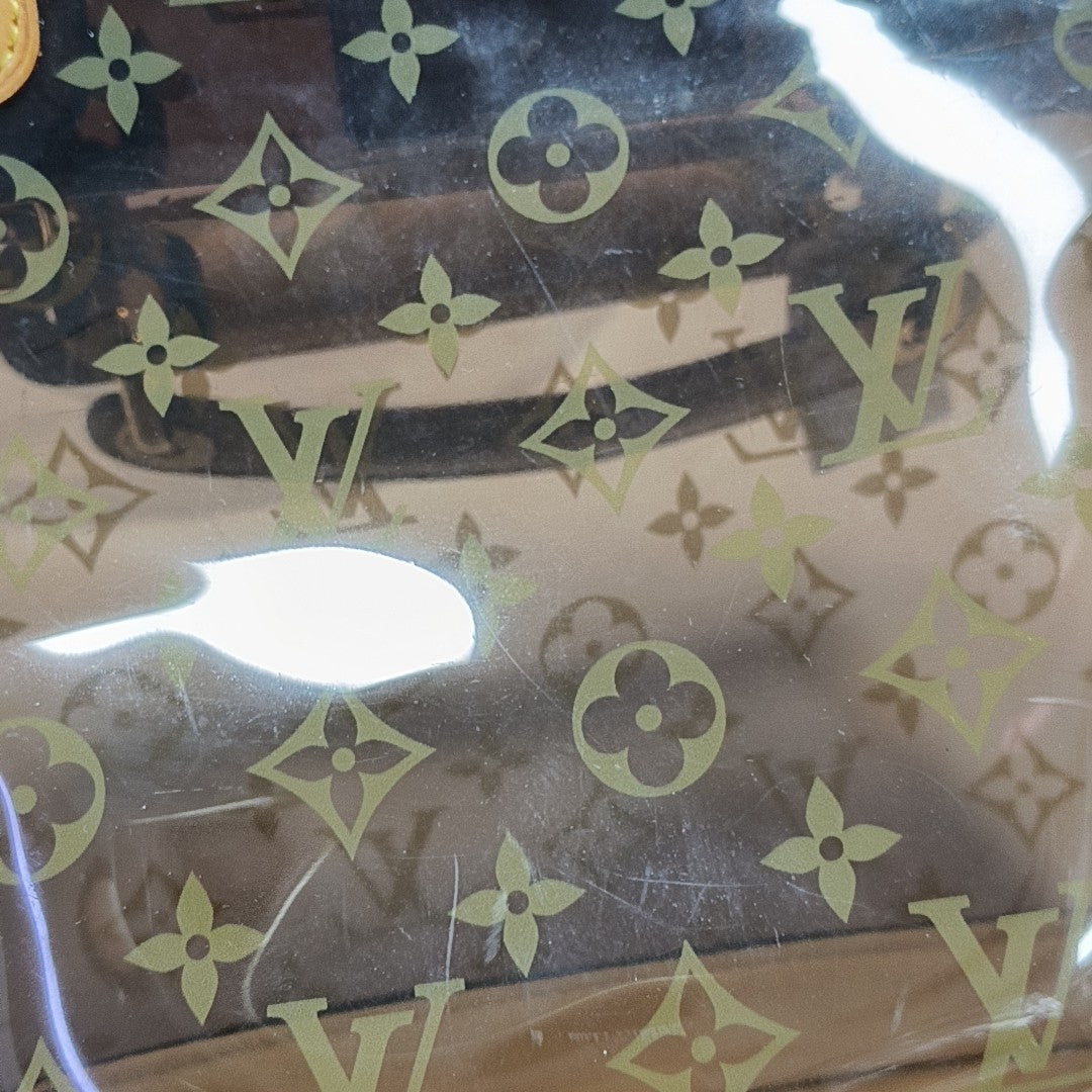 SAC AMBRE PM Monogram Plastic Brown