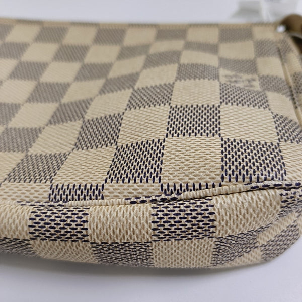 ACCESSOIRES GM Damier Azur Coated Canvas White