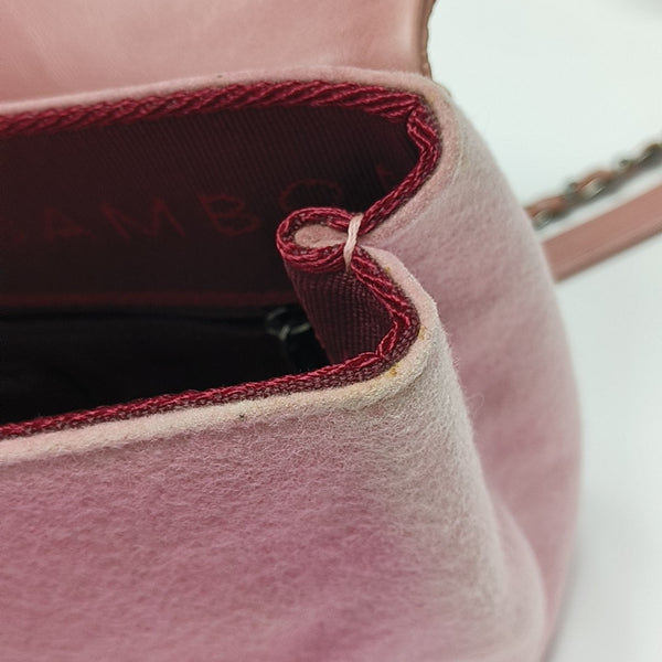 CLASSIC FLAP Medium Quilted Calfskin Pink