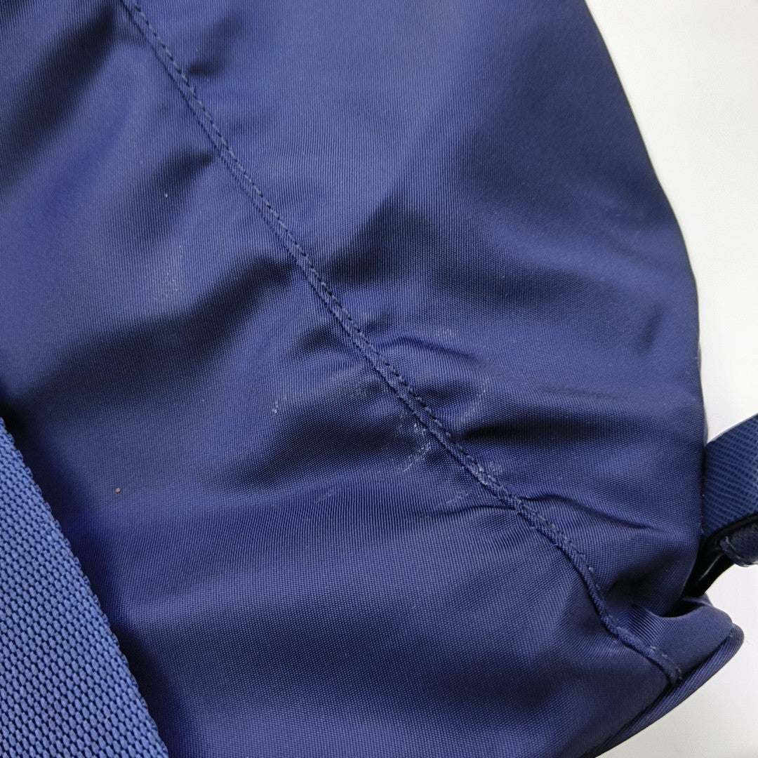 Nylon Backpack Blue