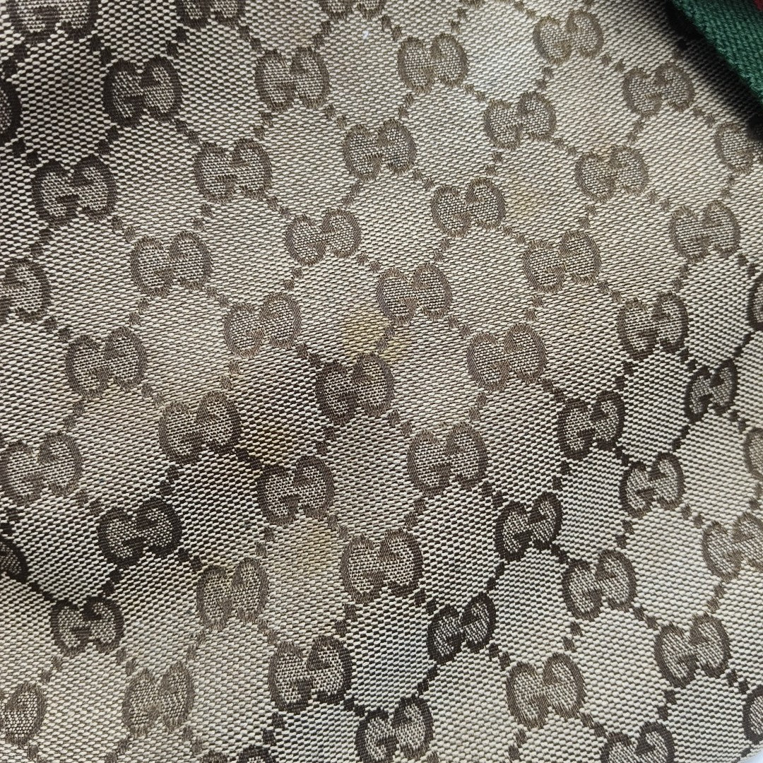 Ophidia Medium Monogram Canvas Brown