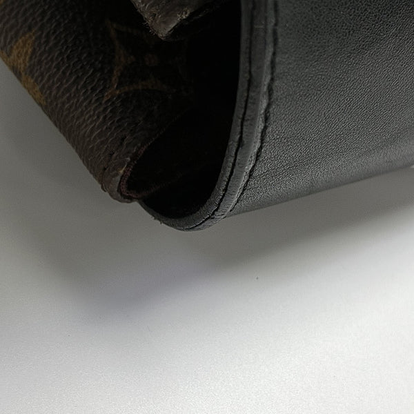 PALK Monogram Coated Canvas Brown