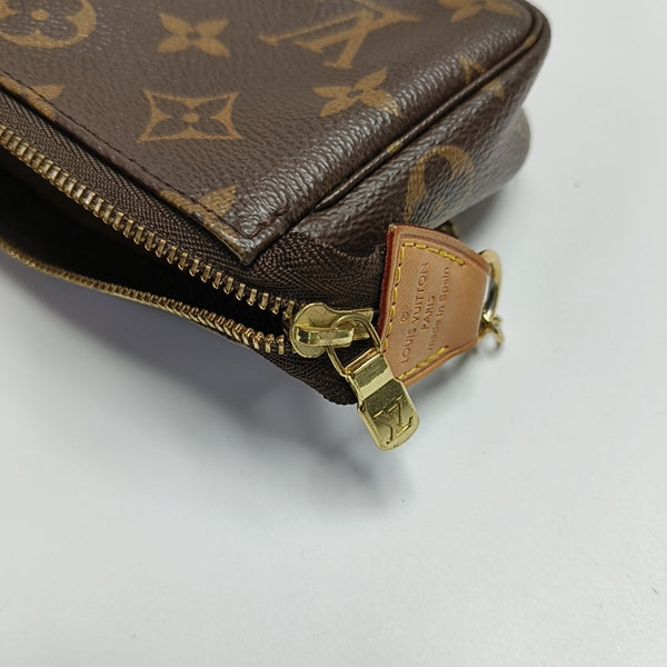 ACCESSOIRES Mini Monogram Coated Canvas Brown