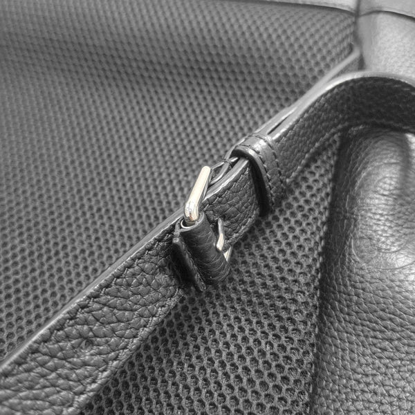 Monogram Calfskin Backpack Large Black