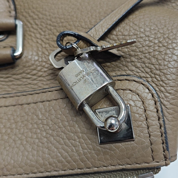 Calfskin Shoulder Bag Brown